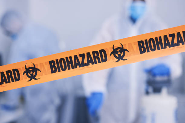 Professional Blood Cleanup technician working in Baldwin, FL